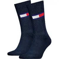 Tommy Hilfiger Sokker - 2-pack - Dark Navy - - 43/46 - Sokker