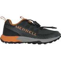 Merrell Sko - Agility Peak - Olive/Black/Oransje - - 34 - Sko