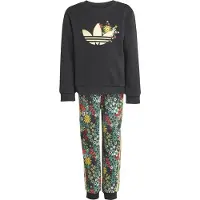 Adidas Originals Joggedress - Crew - Black - - 6 år (116) - Joggedress