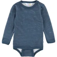 Joha Ull Bambus Body Blå Denim (100 / 3-4 år)