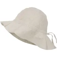 Huttelihut Sommerhatt - Lin - UV20 - peyote - - 4-6 år (104-116) - Solhatt