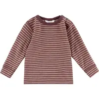 Joha Genser - Ull - Rose m. Striper - - 100 - Genser