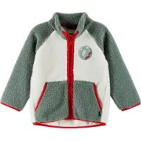 Reima Fleecejakke - Teddy - MOOMIN Klem - Stone Green - - 4 år (104) - Fleecejakke
