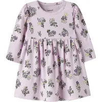 Name it Kjole - NbfDoritta - Lavender Tåke - - 74 - Kjole