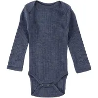 Smallstuff Body I/e - Ull - Denim Melert - - 68 - Langermet Body