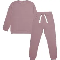 Minymo Joggedress - Elderberry - - 1 år (80) - Joggedress