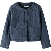 Name it Jakke - NkfJuliette - Dark Blue Denim - - 6 år (116) - Denimjakker
