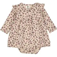 Müsli Kjolebody I/e - Zinna - Oak/Nostalgi Rose/Deep Green - - 2 år (92) - Langermet Body