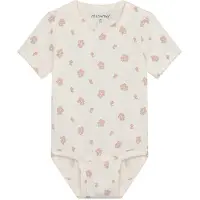 Minymo Body k/e - AOP - Vanilla Ice - - 1 år (80) - Kortermet body