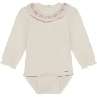 Minymo Body I/e - White Swan - - 1½ år (86) - Langermet Body