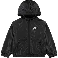 Nike Kids Jakke - Ny Chevron Windrunner - Svart - - 7 år (122) - Overgangsjakke