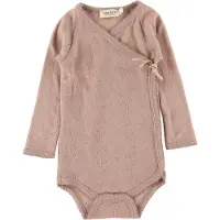 MarMar COPENHAGEN Omslagsbody I/e - Belita - Ull - Brent Rose - - 62 - Langermet Body