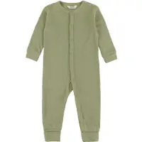 Joha Jumpsuit - Rib - Ull/Silke - Grønn - - 80 - Jumpsuit