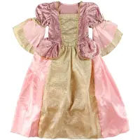 Den Goda Fen Kostymer - Prinsesse - Rosa/Gull - - 6-8 år (116-128) - Kostymer