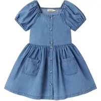 MarMar Kjole - Davery - Blue Denim - - 12 år (152) - Kjole