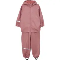 CeLaVi Regntøy m. Seler - PU - Nostalgi Rose m. Glitter - - 120 - Regntøy