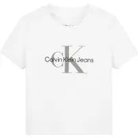 Calvin Klein T-skjorte - Monogrammer - Bright White - - 68 - T-skjorte