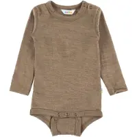 Joha Body I/e - Ull/Silke - Beige Melange - - 70 - Langermet Body