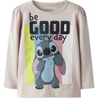 Name it Genser - Noos - NmfDiana - Stitch - Lilac Marble - - 5 år (110) - Genser