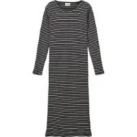 Sofie Schnoor Kjole - Rib - Facita - Black Striped - - 8 år (128) - Kjole