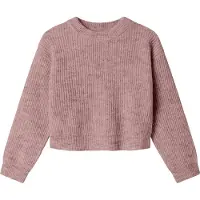 Name it Genser - Strikk - NkfHolly - Boxy - Deauville Mauve - - 7-8 år (122-128) - Genser