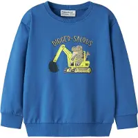 Name it Genser - NmmVildar - Delft/Dino Gravemaskin - - 6 år (116) - Genser