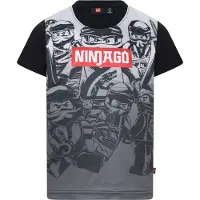 LEGO Ninjago T-skjorte - LWTaylor - Svart - - 4 år (104) - T-skjorte