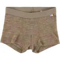 Joha Boxershorts - Ull/Silke - Beige Melange - - 110 - Boxershorts