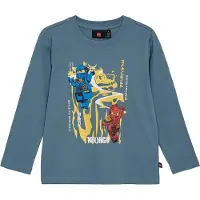 Lego Wear Ninjago Genser - LwTaffy - Blå - - 2 år (92) - Genser