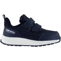 Viking Sko - Tex - Sprett Glitter WP 2V - Navy - - 34 - Sko
