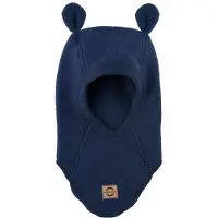 Mikk-Line Balaclava - Ull - Blue Nights m. Ører - - 50/56 - Balaclava - enkel