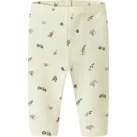 Name it Leggings - Hullmønster - NmfDortheas - Pear Sorbet - - 6 år (116) - Leggings