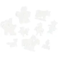 Hama Midi Perleplate - 15 stk. - Dyr - - OneSize - Perleplate