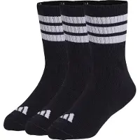 Adidas Sokker - 3-pack - Svart m. Hvit - - 28/30 - Sokker