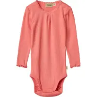 Wheat Body I/e - Rib - Lotta - Light Coral - - 62 - Langermet Body