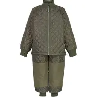 Mikk-Line Termoklær - Dusty Olive - - 6 år (116) - Termoklær