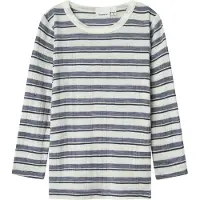 Name it Genser - Ull - Rib - Noos - NmmWang - Folkstone Grey/Sno - - 2 år (92) - Genser