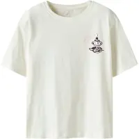 Name it T-skjorte - NkfBenna - Gardenia - - 7-8 år (122-128) - T-skjorte