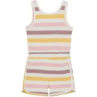 Color Kids Sommerdrakt - Coral Blush m. Striper - - 2 år (92) - Sommerdrakt