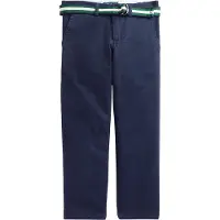 Ralph Lauren Bukser - Newport Navy m. Belte - - 2 år (92) - Bukser - bomull