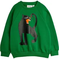 Mini Rodini Collegegenser - Panther - Grønn - - 2-3 år (92-98) - Collegegenser