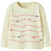 Name it Genser - NmfVeen - Pear Sorbet/Fun Stripe - - 3 år (98) - Genser