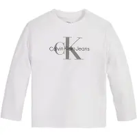 Calvin Klein Jeans Genser - Monogram med lange ermer T-skjorte - Brigh - - 1 år (80) - Genser