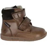 Bundgaard Vintersko - Rabbit Velcro - Tex - Brun - - 22 - Vinterstøvler