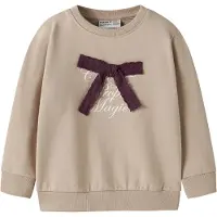 Name it Navn Collegegenser - NmfSetina - Sement - - 4 år (104) - Collegegenser