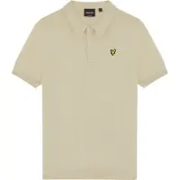 Lyle & Scott Polo - Strikk - Wheat - - 9-10 år (134-140) - Polo
