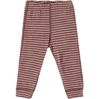 Joha Leggings - Ull - Rose m. Striper - - 70 - Leggings - Ull