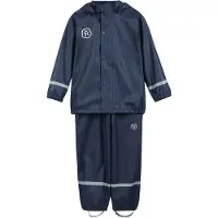 Color Kids Regntøy m. Seler - PU - Dress Blues - - 8 år (128) - Regntøy