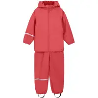 CeLaVi Regntøy m. Seler - PU - Cayennepepper - - 140 - Regntøy