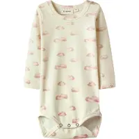 Lil´ Atelier Lil' Atelier Body I/e - NbnLayo - Noos - Turtledue/Rosa Cloud - - 56 - Langermet Body